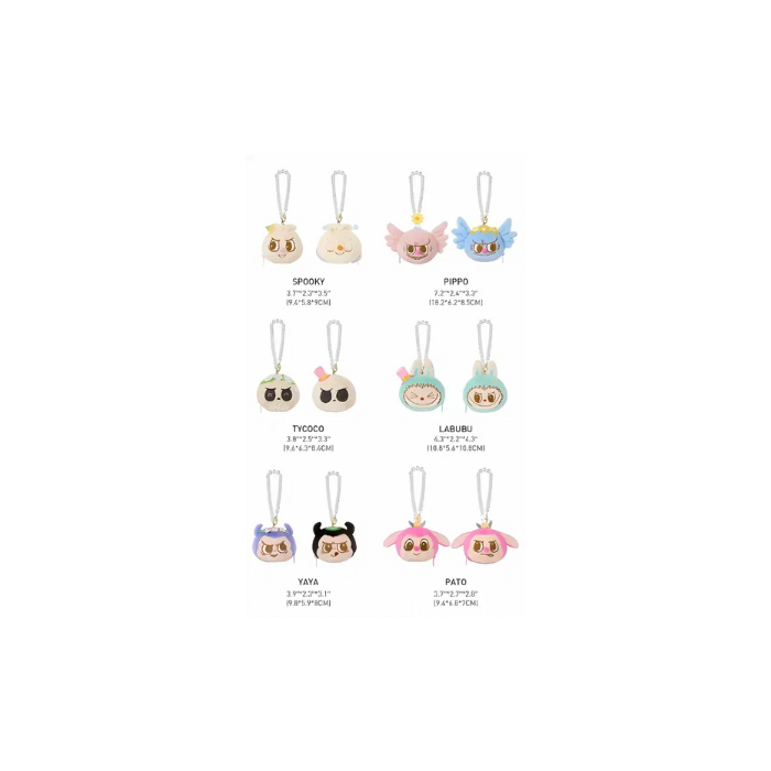 Pop Mart Labubu The Monster Party Series Reversible Plush Doll Blind Box