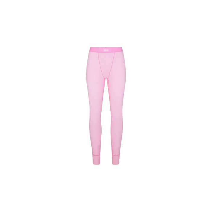 Skims Cotton Rib Legging Bubble Gum