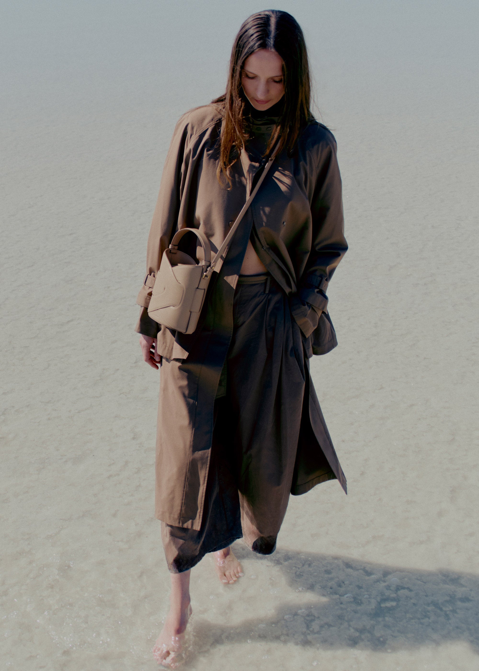 Polene Nodde Seau Taupe