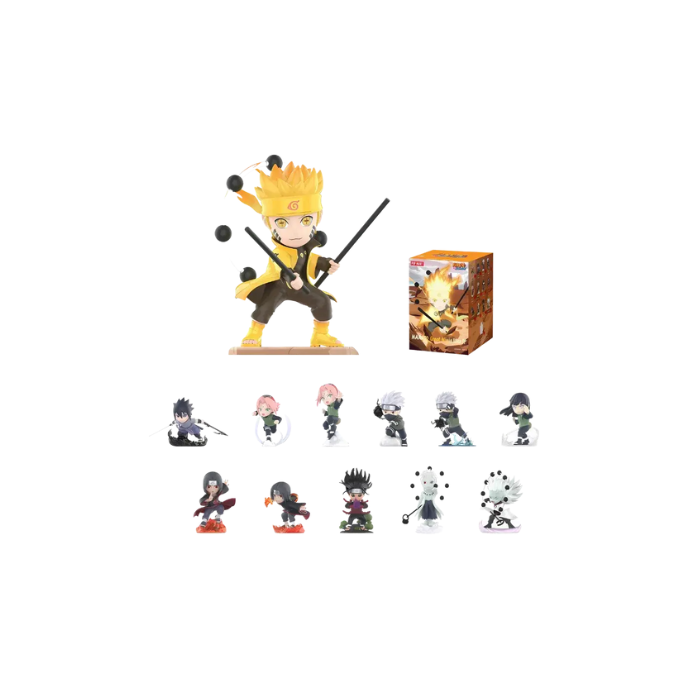 Pop Mart Naruto Ninkai Taisen Series Figure Single Blind Box