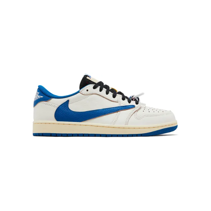 Travis Scott x Fragment Design Air Jordan 1 Retro Low OG SP 'Sail Mili