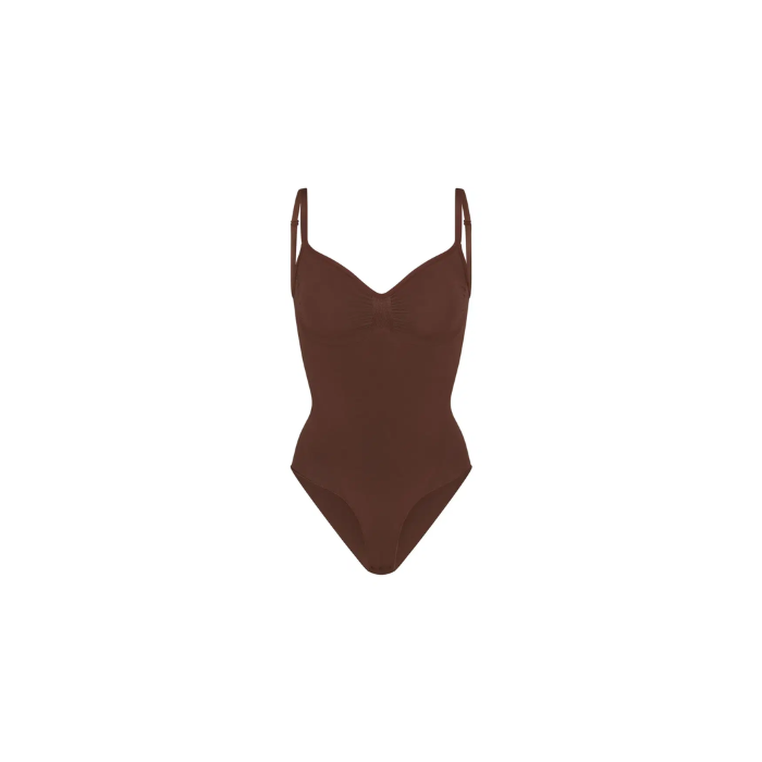 Skims Seamless Sculpt Brief Bodysuit Cocoa