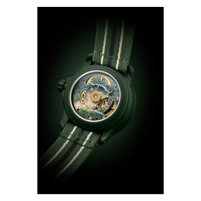 Swatch X Blancpain GREEN ABYSS