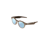 Meta x Oakley HSTN Glasses - Brown Smoke/Prizm Deep Water Polarised