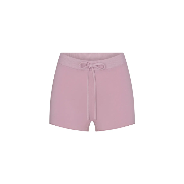 Skims Cotton Jersey Short Dusk