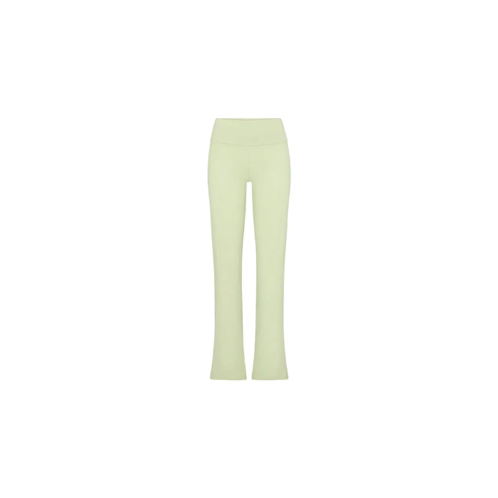 Skims Cotton Jersey Foldover Pant Pistachio