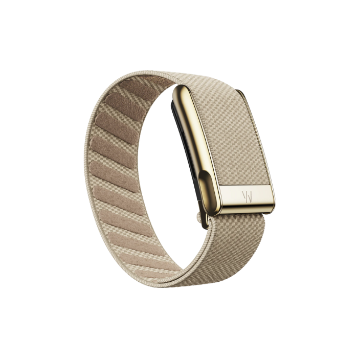 Whoop MG Superknit Luxe Dune with Gold Band (12 Month Life Subscription Included)