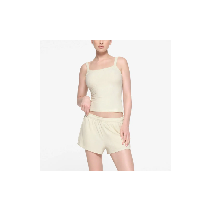 Skims Soft Lounge Loose Short Bone