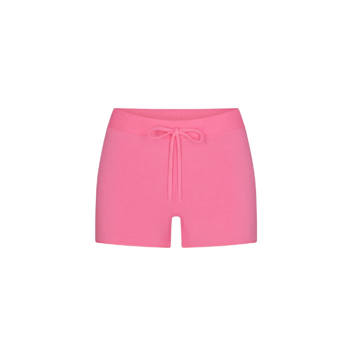 Skims Cotton Jersey Short Sugar Pink