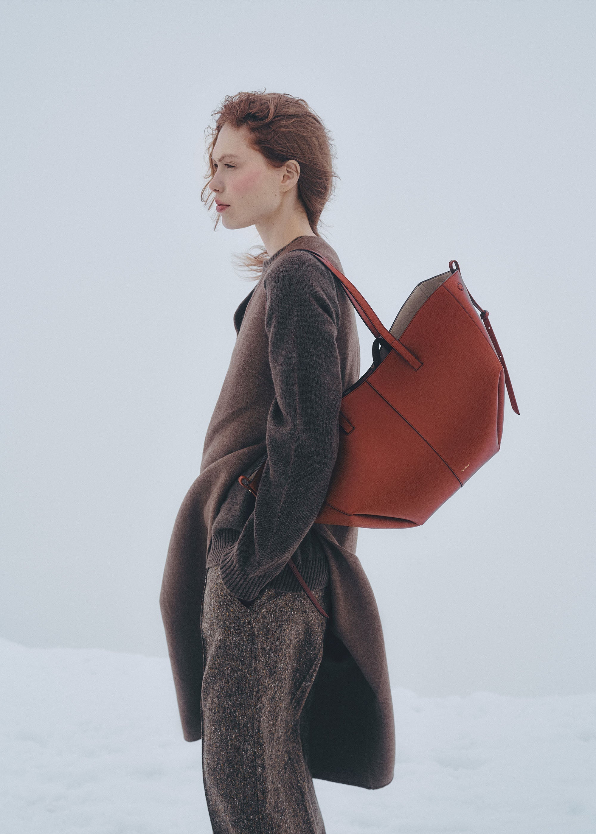 Polene Cyme Textured Red Clay