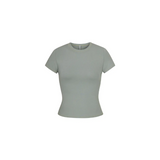 Skims Cotton Jersey T-shirt Mineral