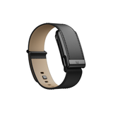 Whoop MG Leatherluxe Straight Black/Cream with Black Band (Strap Only)