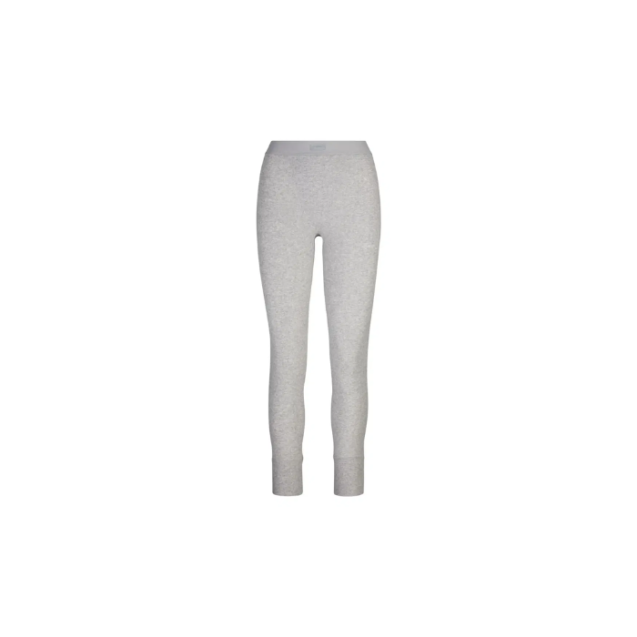 Skims Cotton Rib Legging Light Heather Grey
