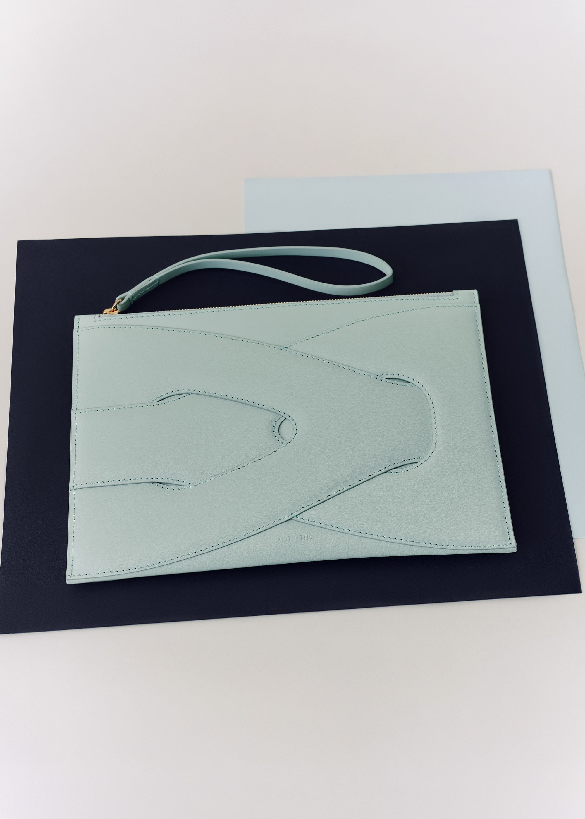 Polene Nodde Pouch - Sea Foam