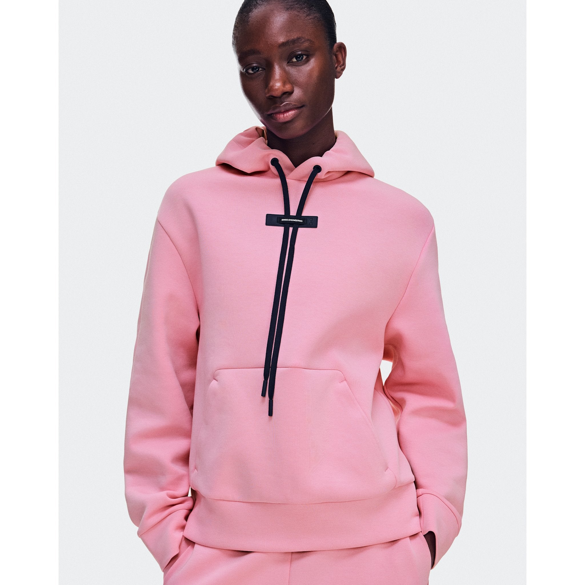 On Focus Tech Hoodie Magnolia