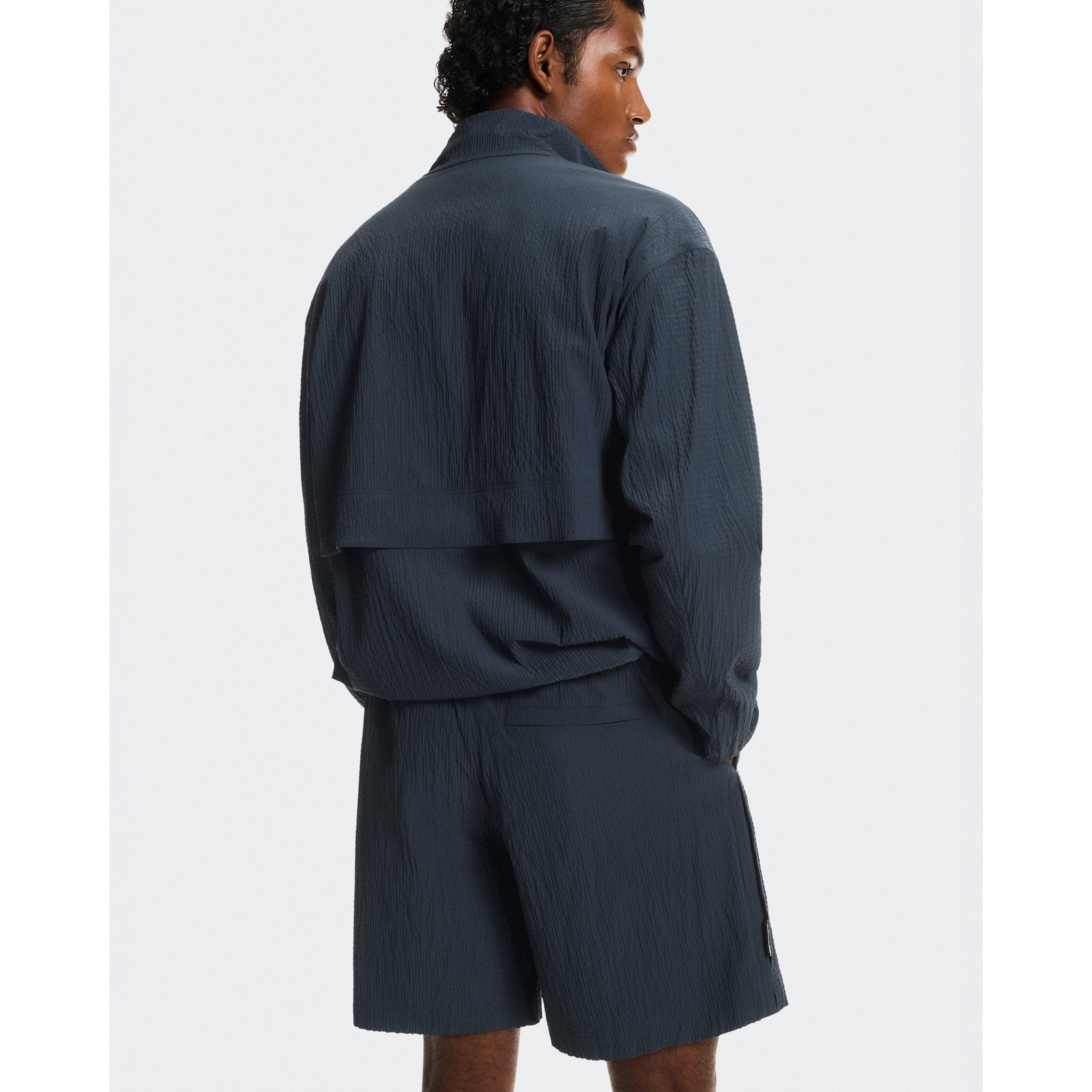 On Courtside 1/2 Zip Eaze Midnight