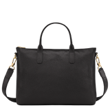 Longchamp Le Foulonné S Briefcase Black