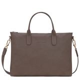 Longchamp Le Foulonné S Briefcase Taupe