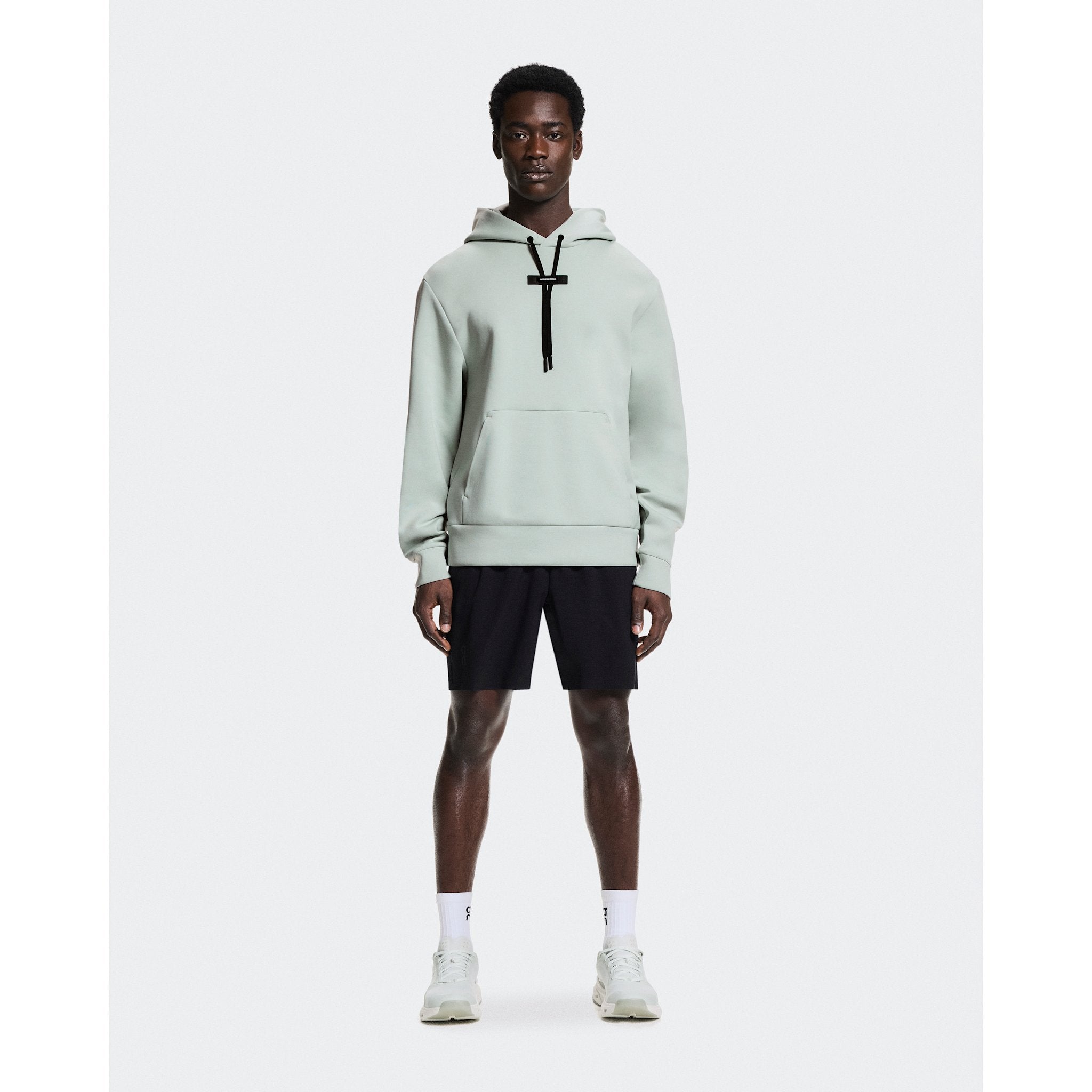 On Focus Tech Hoodie Mineral