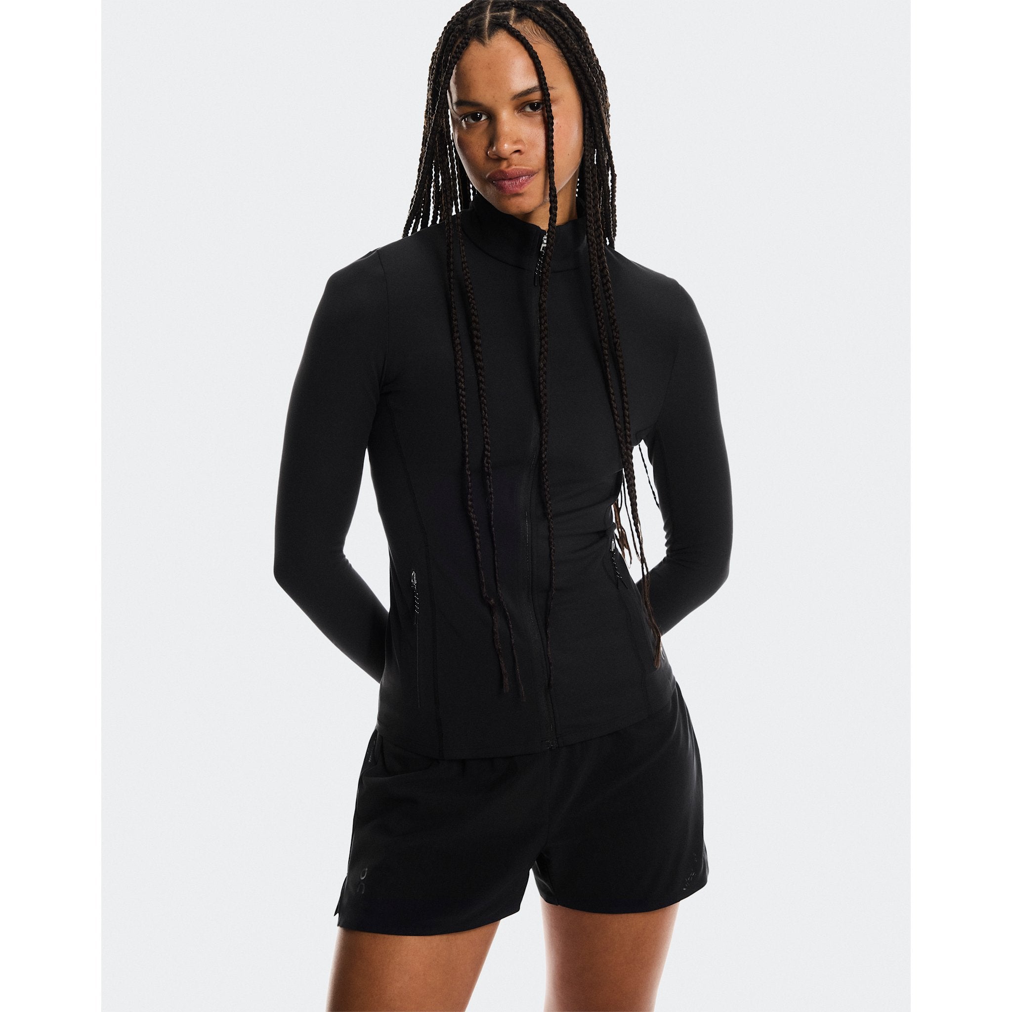 On Mesh Shorts Black