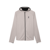 On Climate Zip Hoodie Silver