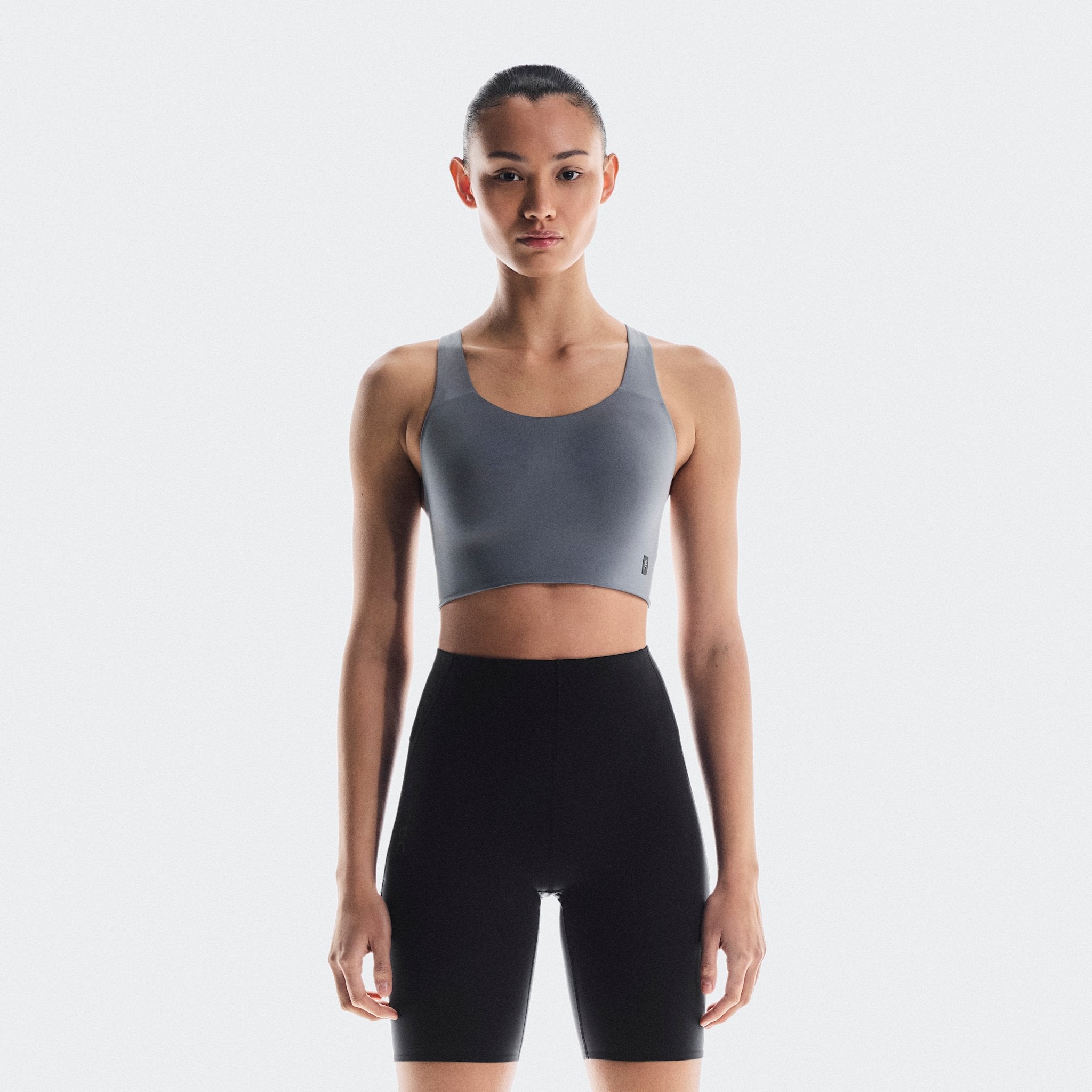 On Train Bra Longline Black