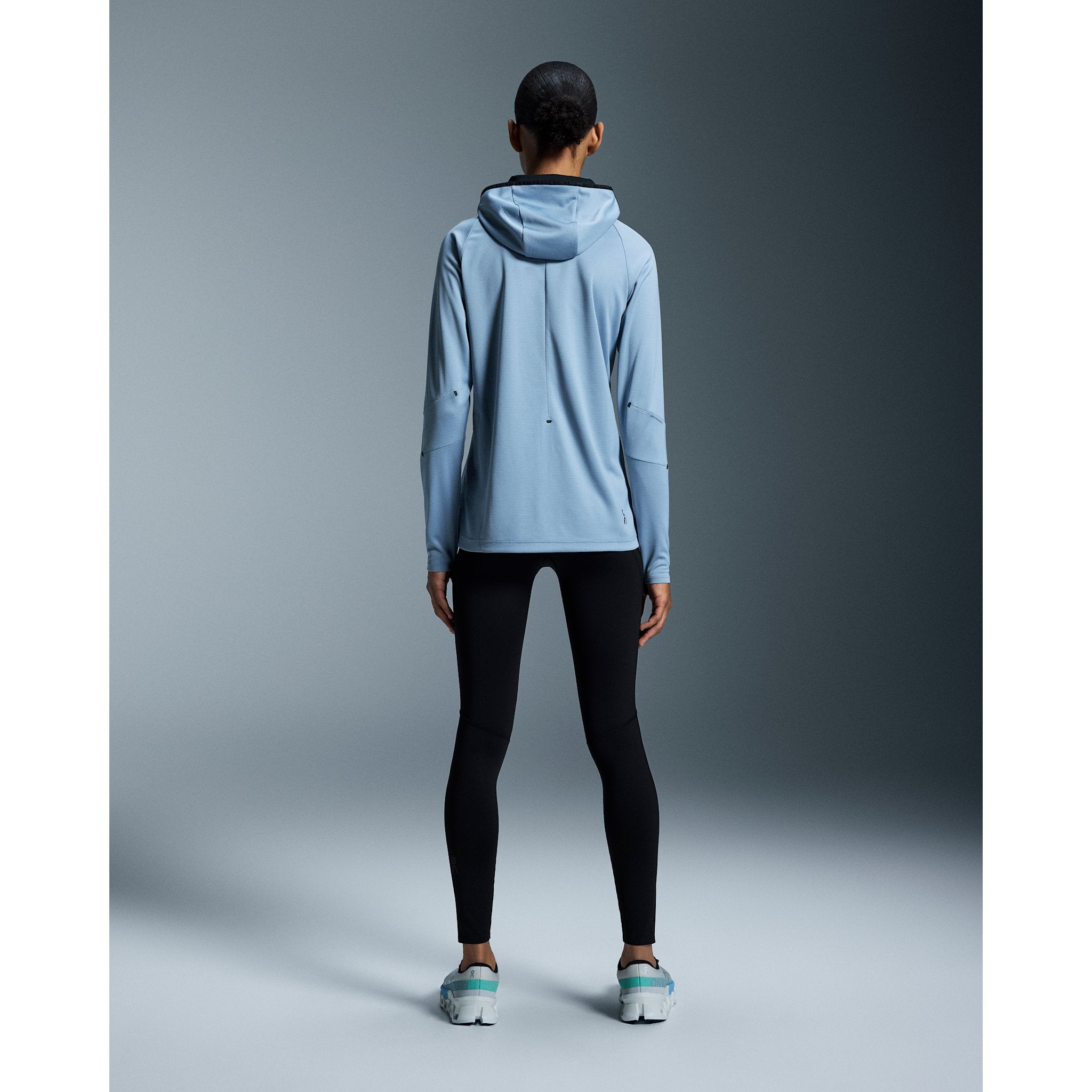 On Climate Zip Hoodie Chambray