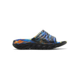 Hoka Ora Recovery Slide 'Swirl - Black Diva Blue'