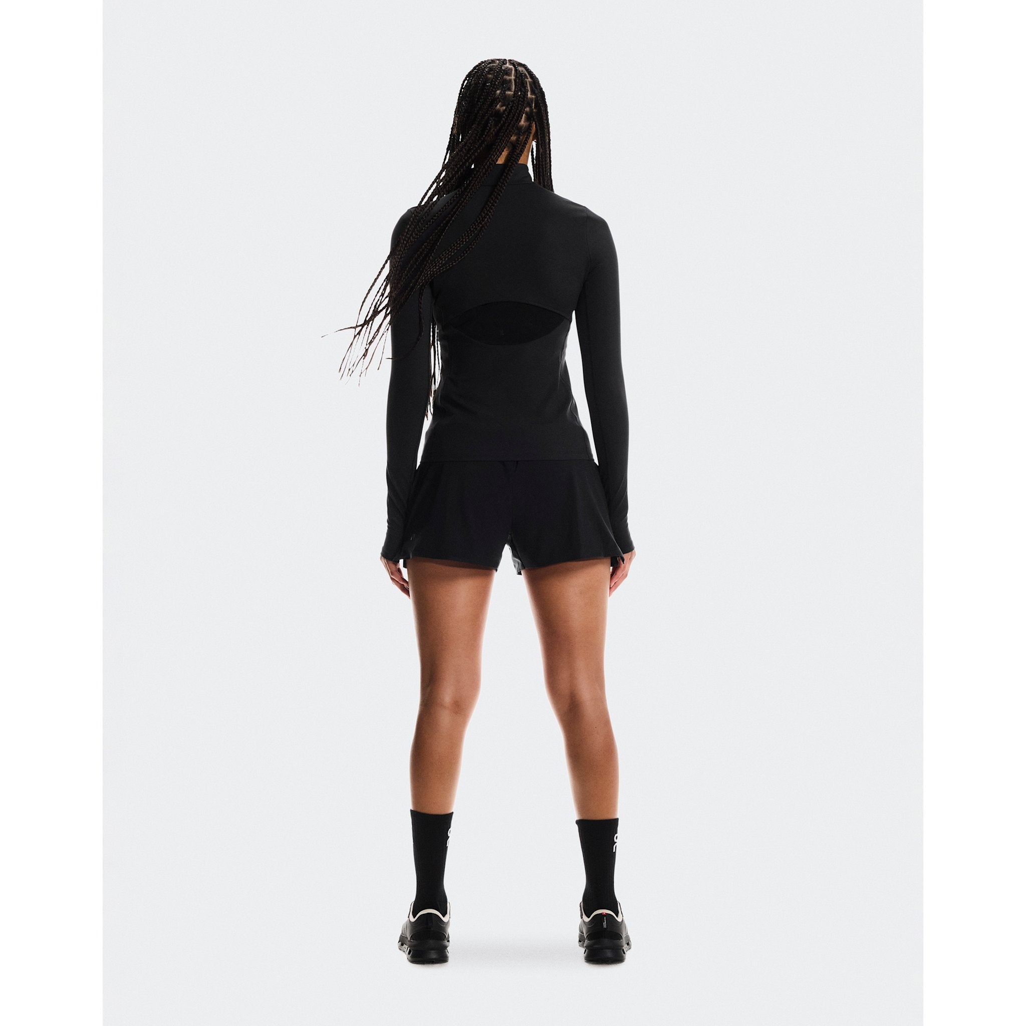 On Mesh Shorts Black