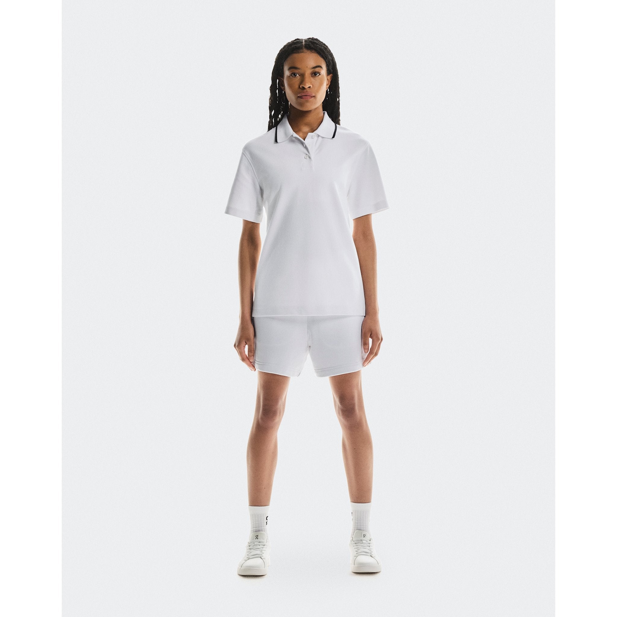 On Courtside Polo White
