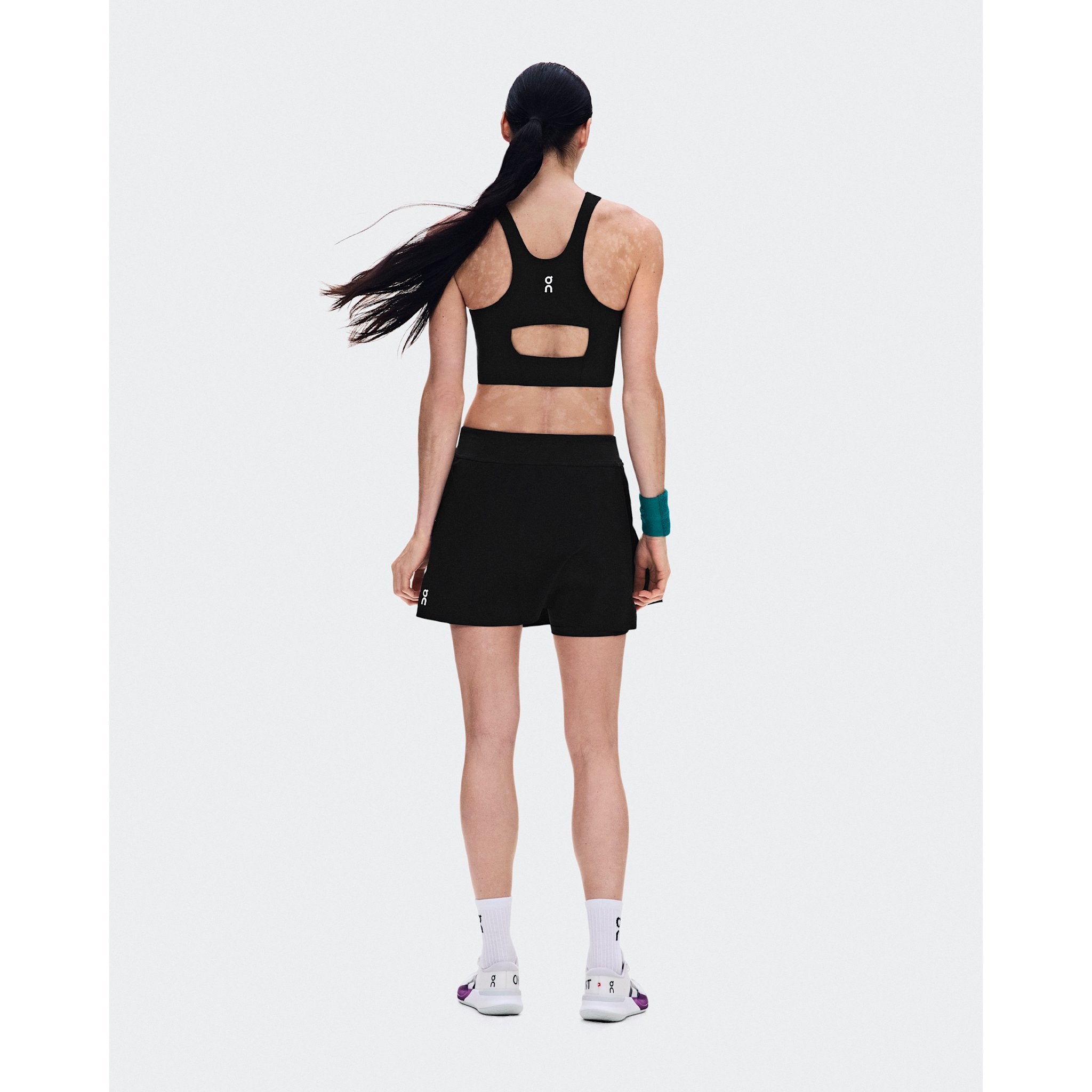 On Court Skirt Split Black