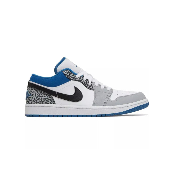 Air Jordan 1 Low 'True Blue / Smoke Grey Marina Blue'