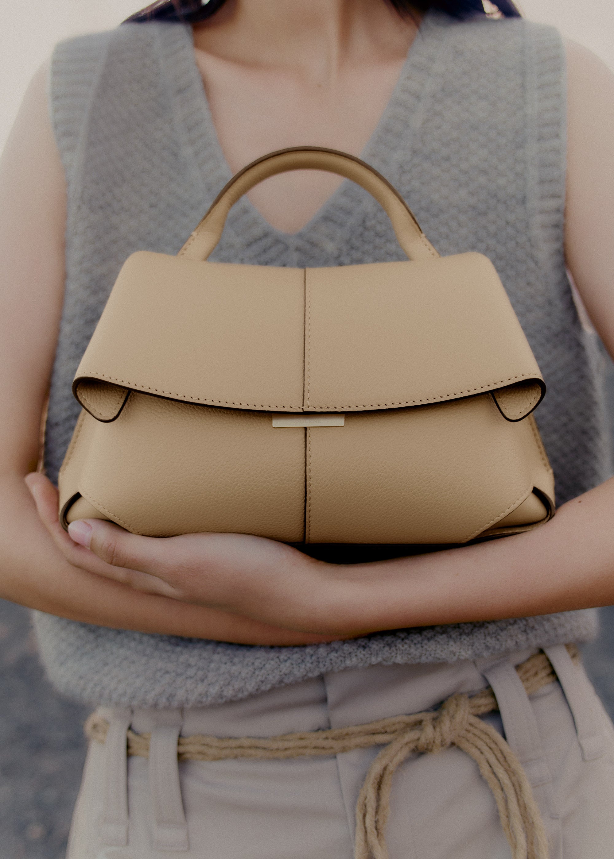 Polene Mokki Mini Textured Sand