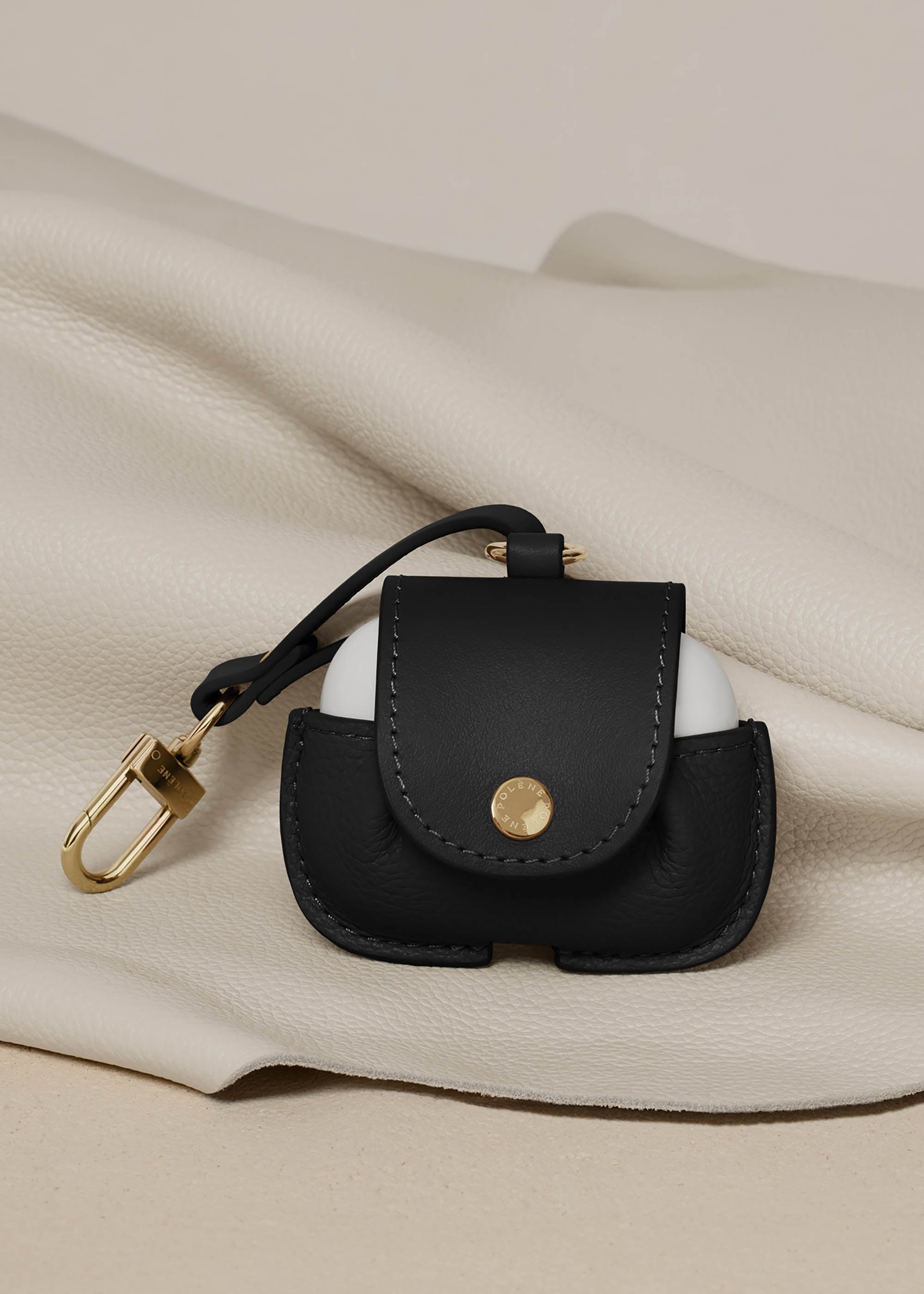 Polene Airpods case Duo Black