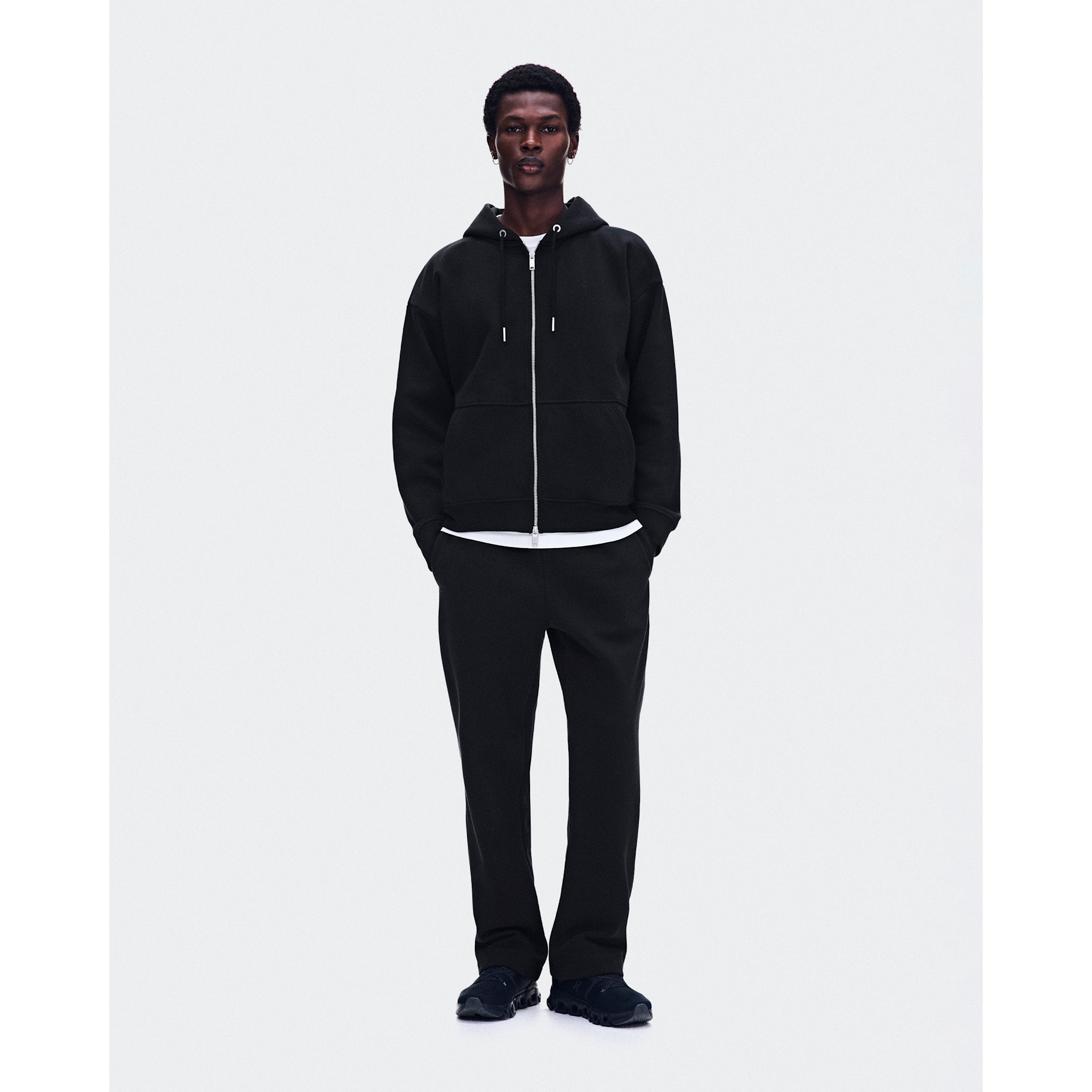 On Club Collective Full Zip Hoodie Black