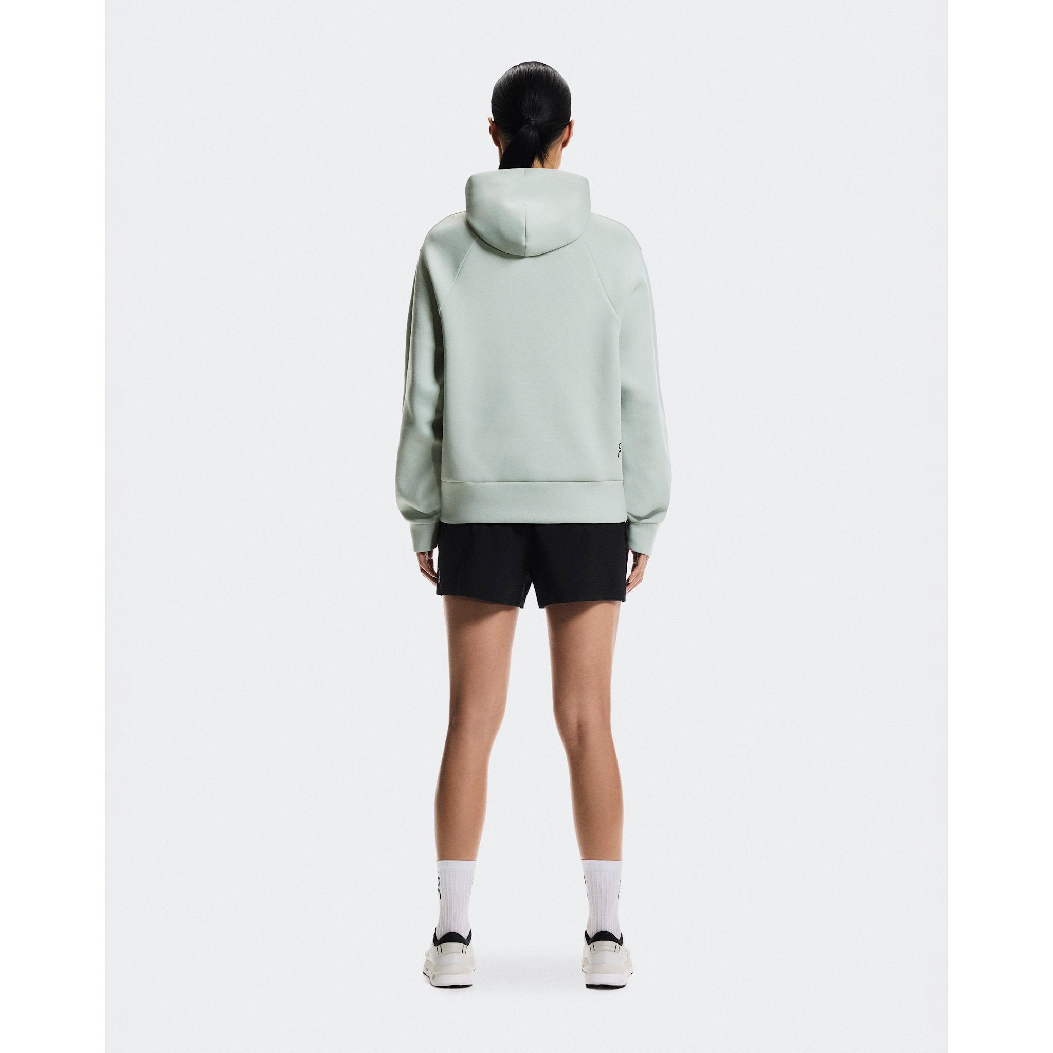 On Focus Tech Hoodie Mineral