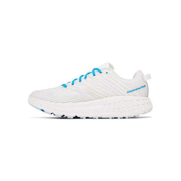 Hoka thisisneverthat x Speedgoat 4 'Marshmallow Cyan'