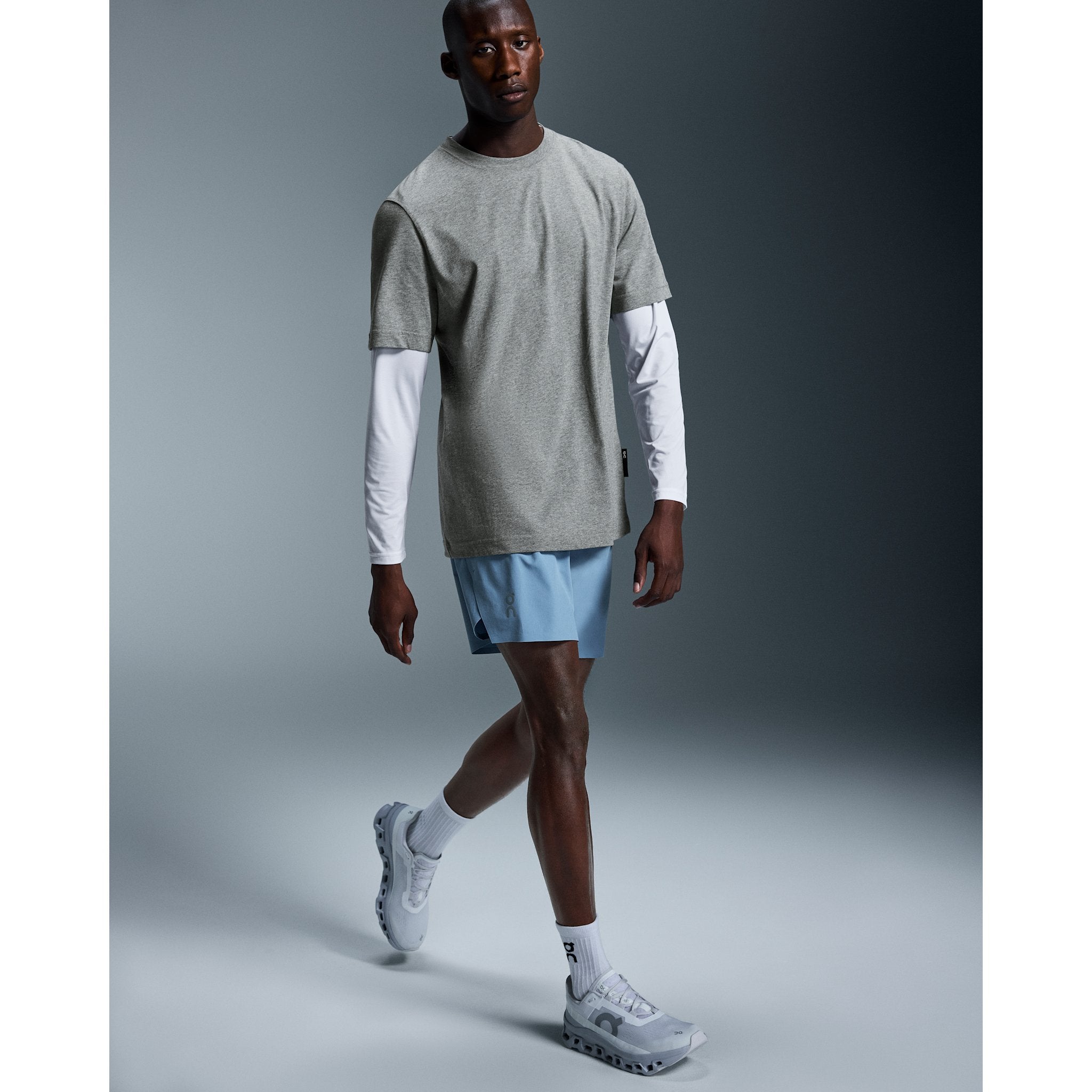 On Train Shorts Chambray