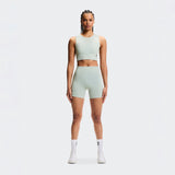 On Studio Knit Shorts Mineral Heather