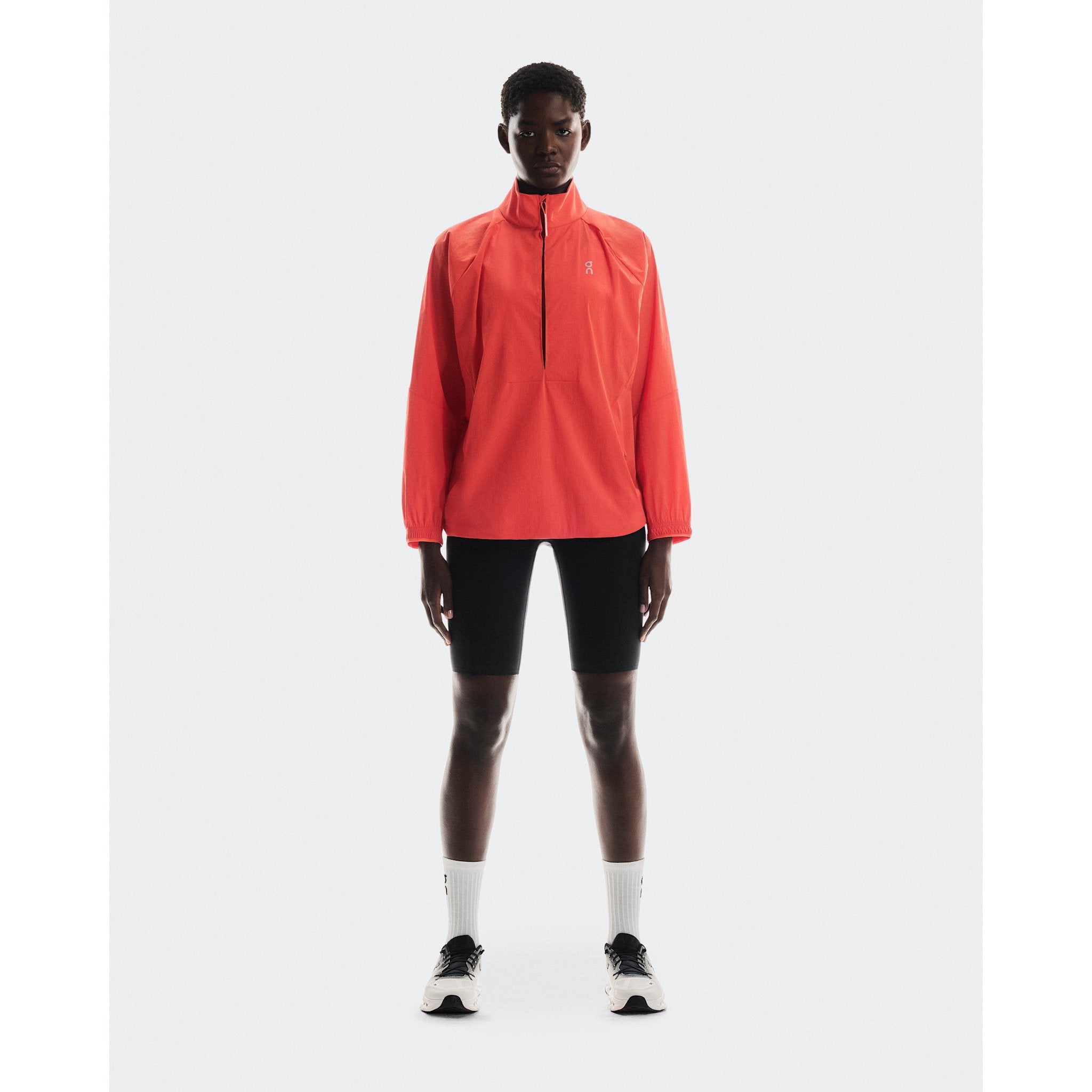On All-Day 1/2 Zip Jacket Coral