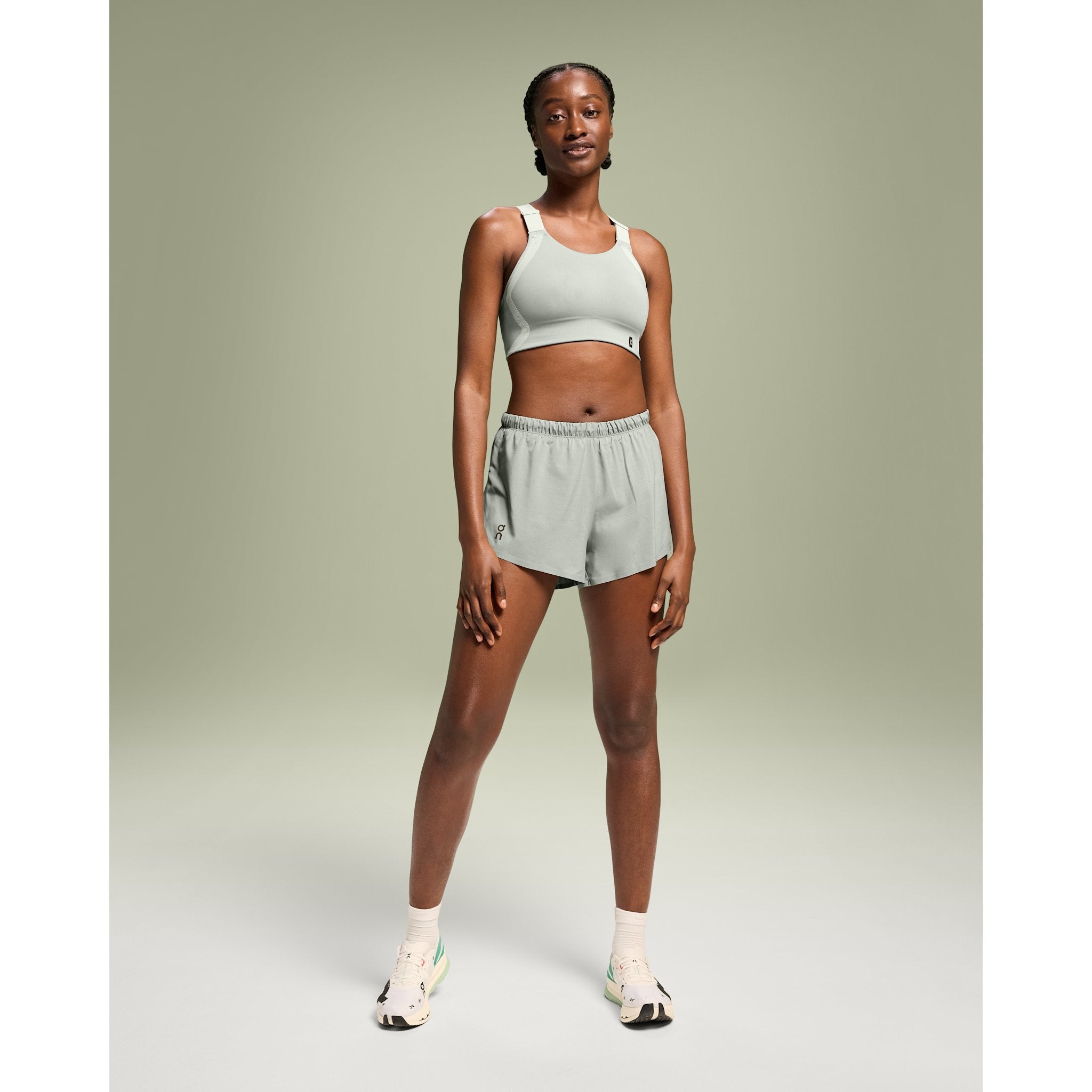 On Performance Flex Bra Cobble | Glacier