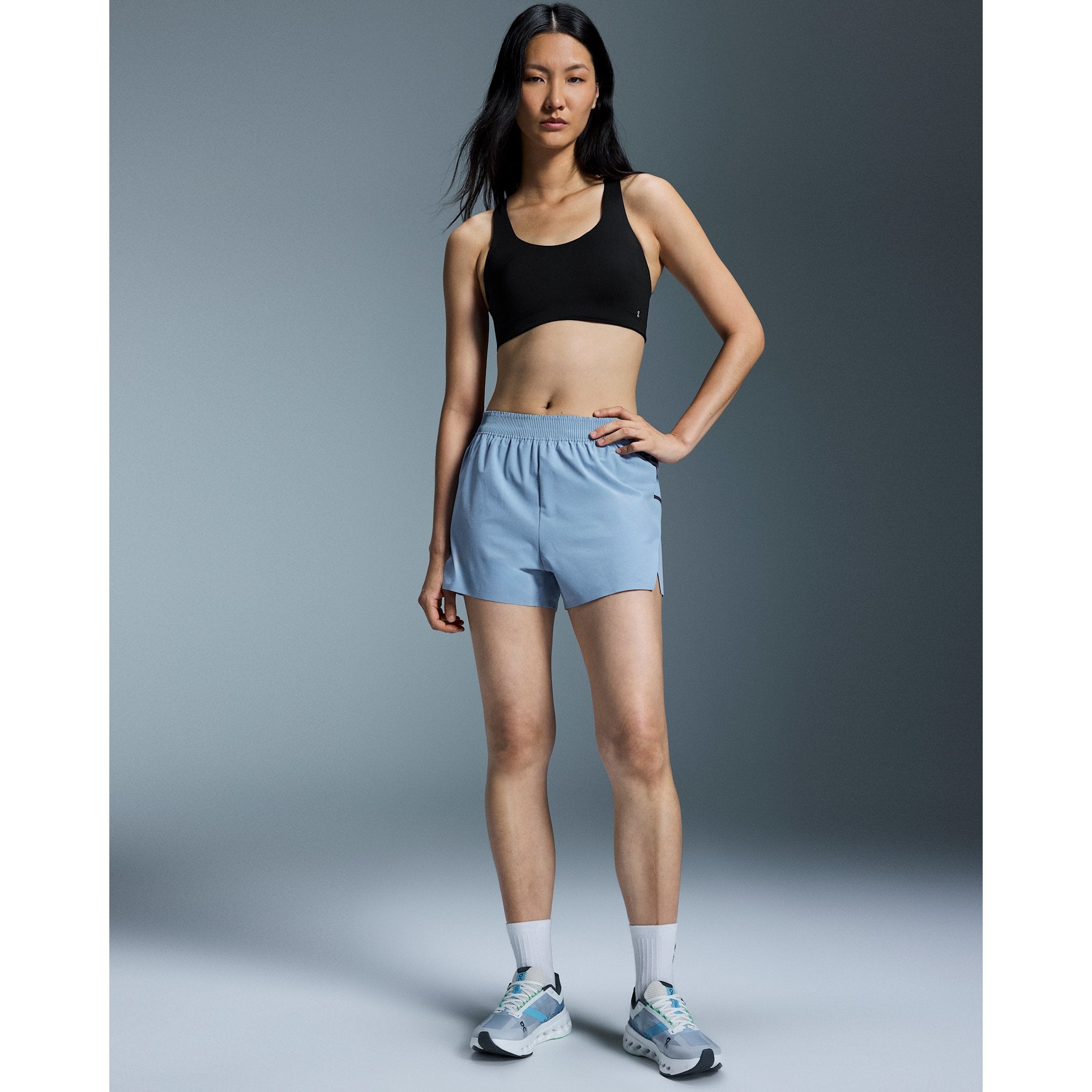 On Train Shorts Chambray