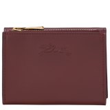 Longchamp Épure Compact wallet Burgundy
