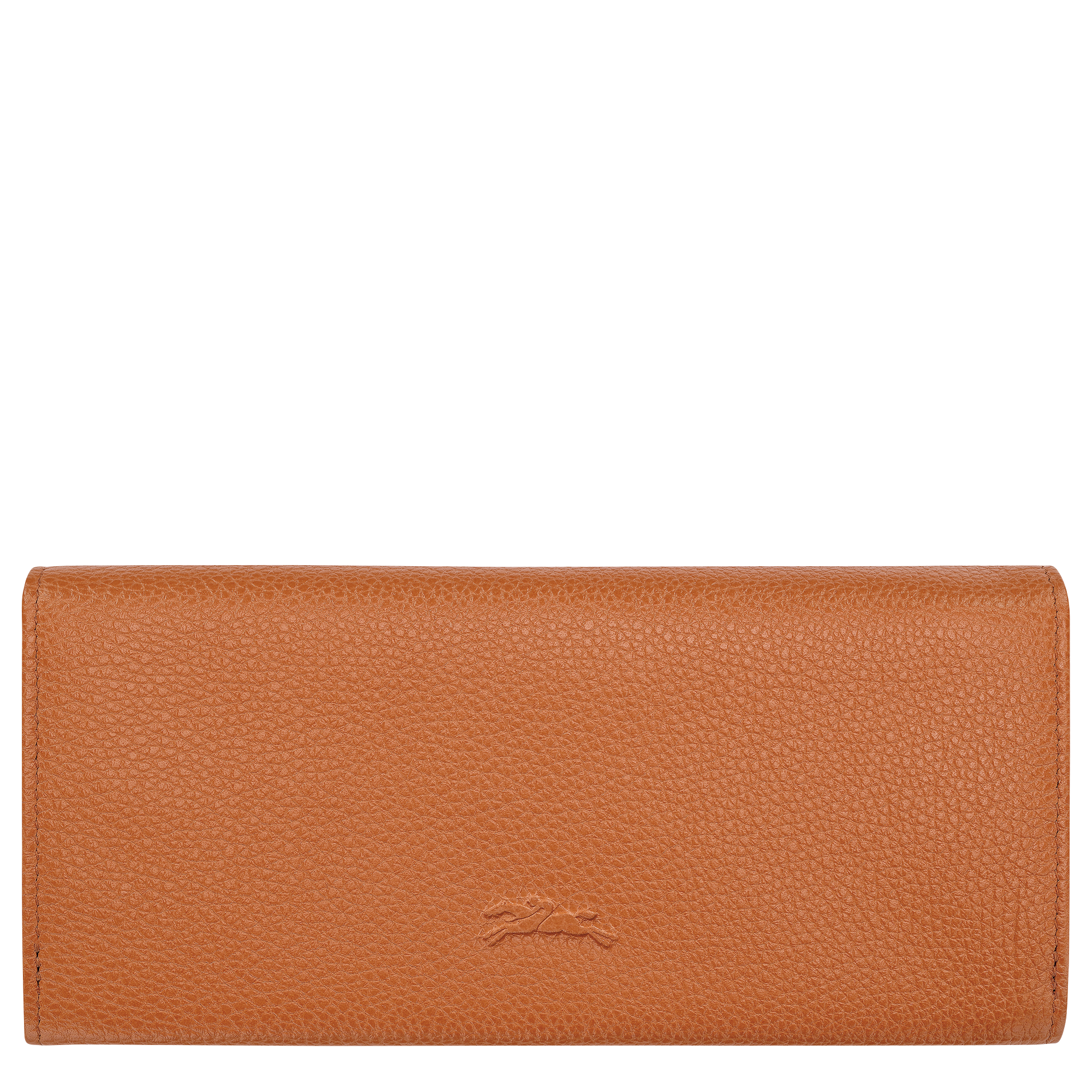Longchamp Le Foulonné Long continental wallet Amber