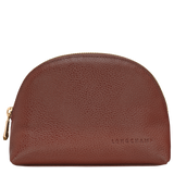 Longchamp Le Foulonné Pouch Coffee