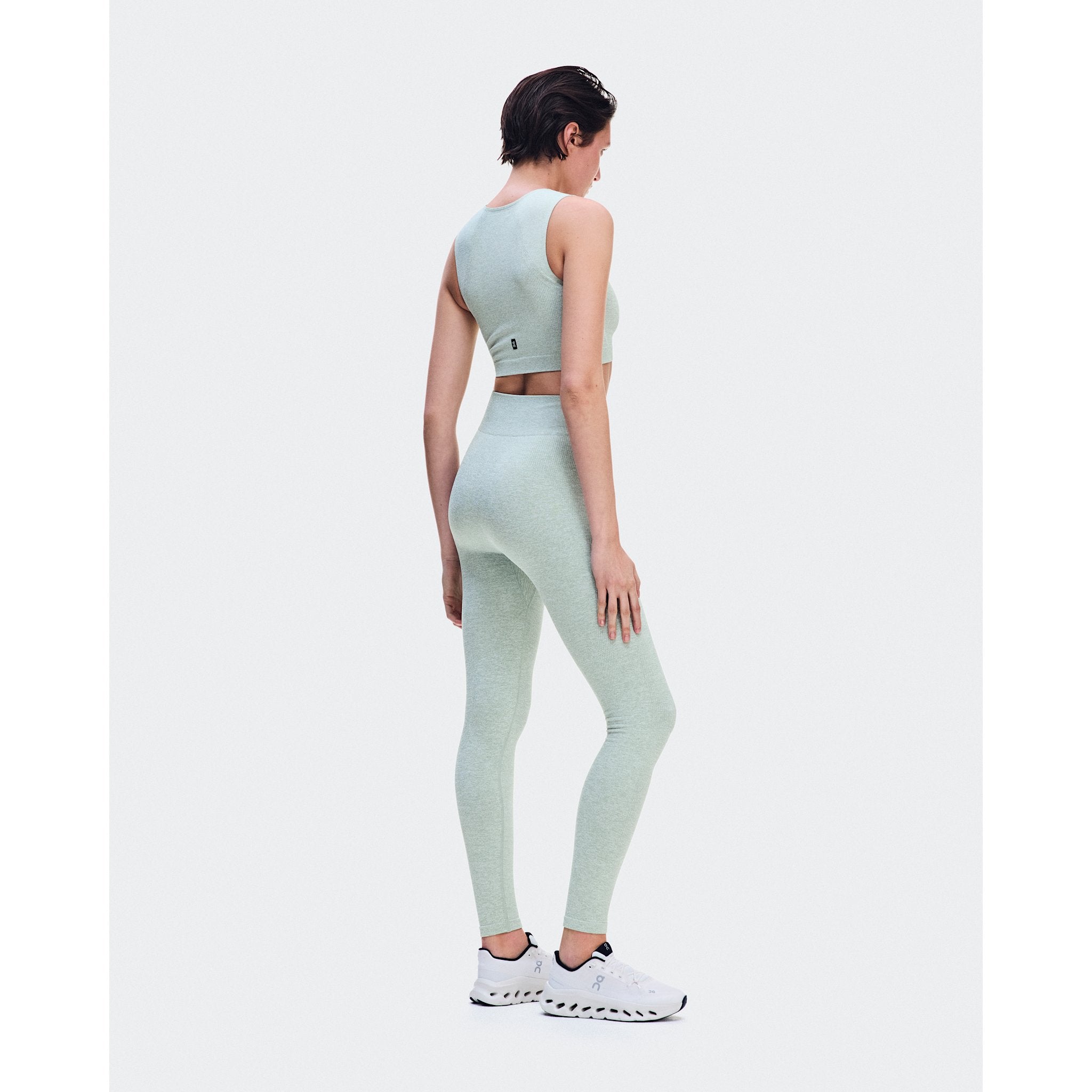 On Studio Knit Leggings Mineral Heather