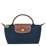 Longchamp Le Pliage Original Pouch with handle Navy