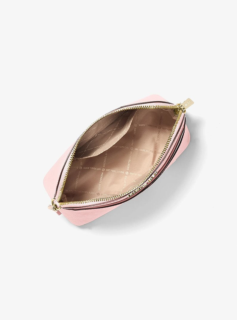 Michael Kors Jet Set Travel Medium Dome Crossbody Bag Powder Blush