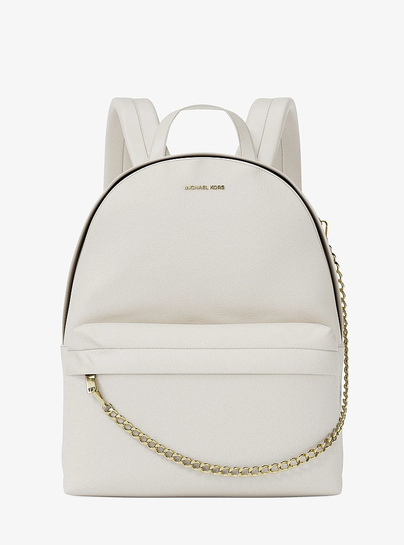 Michael Kors Slater Medium Backpack Lt Cream