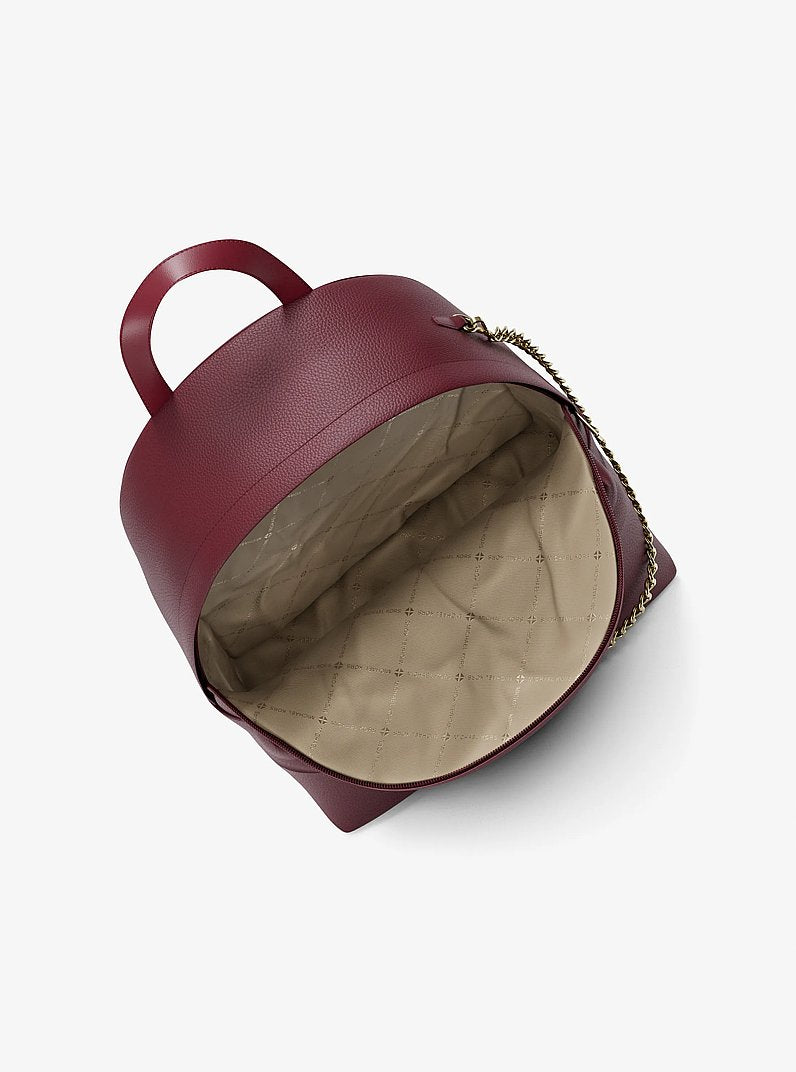 Michael Kors Slater Medium Backpack Cherry